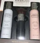 MagicMinerals AirBrush Foundation Set by Jerome Alexander (MEDIUM DARK)
