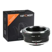 K&F Concept Lens Adapter Ring Nikon AI F lens to Fuji Fujifilm XPro1 FX Cameras