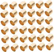 DOITOOL 250pcs Earring Accessories Tassel End Bead Earring Making Supplies Jewelry Making Accessories Earring Backs Cord Colored Crimps Jewelry End Cap Practical End Cap Metal Golden
