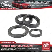 Gates Timing Belt Oil Seal Kit for Citroen C4 EW10J4S 2.0L 130KW 11/04-11/09