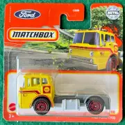 MATCHBOX 1965 FORD C900 SHELL LORRY CAB TRACTOR UNIT MINT SHORT CARD 144
