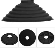 Lens Hood,1 Pcs Black Silicone Folding Lens Hood Reducing in Outdoor Photography for SLR Cameras,Avoid Haze During Backlight, Side Light, Flash or Night Photography