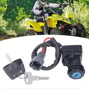 Ignition Switch with 2 Keys Metal Alloy 0430?036 Replacement for Arctic Cat ATV 650 4X4 V?2