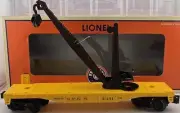 LIONEL SPOKANE PORTLAND SEATTLE CRANE DERRICK BOOM FLAT CAR 6-36800 O GAUGE SP&S