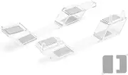 YIBEICO Horizontal Stand for PS5 Slim/PS5 Disc & Digital Console Base Stand Holder Accessories