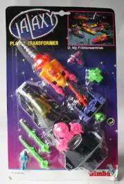 RARE GALAXY PLANET TRANSFORMER MANTA KO PLAYSET FRICTION SIMBA NEW SEALED 3 !
