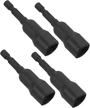 CHICAMPERA 4pcs Wing Nut Socket Tool Durable Shank Butterfly Adapter Wrench for Electric Screwdrivers Precision Fit for Cars and Trucks