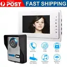 Wired 7" Video Door Phone Doorbell Intercom System Security Camera Door Bell