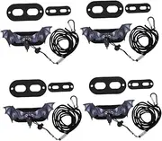 BESPORTBLE 4 Sets Pet Reptile Harness Lizard Traction Rope Versatile Outdoor Rope Comfortable and Easy to Use
