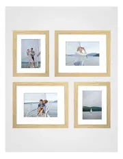 [Vue] Gallery Wall 4 Piece Frame Set in Natural