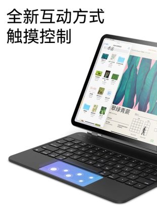 現貨熱銷-nimin【妙控鍵盤】適用于2022蘋果iPad Pro11英寸air4/5平板10.9寸2018保護殼pro