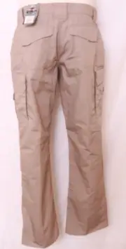 NEW Tru-Spec 100272 Unhemmed Khaki Cargo Rip-Stop Light Weight Pants Women's 16