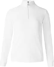 [HORZE] B Vertigo Iris Training and Show Shirt - White - 8