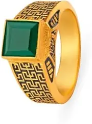 [Satfale Jewellers] Solid 22K/18K Fine Yellow Gold Certified Mens And Boys stackable-rings Ring