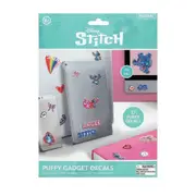 37pc Disney Stitch Fun Puffy Textured Gadget Decorating Kids Decal Stickers 6y+