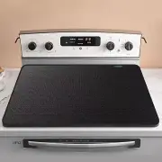 30X21" Glass Stove Top Cover Heat Resistant Covers for Electric Fireproof Mat
