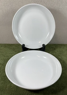 Corelle WINTER FROST WHITE Set of 2 Versa/Pasta Bowls 8-1/2" diameter 30 oz. NEW