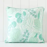 Rayell Indoor Square Cushion Earthly Pleasures Green 45x45cm