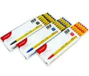 12pcs MONAMI 153 BP Ballpoint Pen 1.0mm Black Blue Red - Choose Color