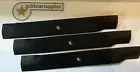 3 x standard bar blades for selected 54" BIGDOG zero turn RIDE-ON MOWERS