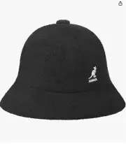 Kangol Mens Womens 0397BC Bermuda Bucket Casual Hats Black Size M