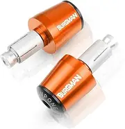 Motorcycle Handlebar Hand Grips End Handle Bar Cap End Plug for S&uzuki Burgman 650 400 125 200 AN650 AN400 Skywave AN125 AN200