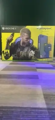 xbox one x cyberpunk console