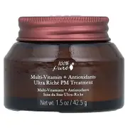 100% Pure, Multi-Vitamin + Antioxidants Ultra Riché PM Treatment, 1.5 oz (42.5 g)