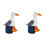 2PK Annabel Trends Animal Themed Doorstop 22x31cm Home/Room Decoration Seagull