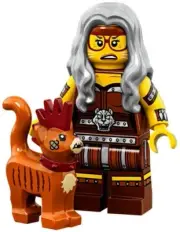 NEW Lego Movie 2 CMF Series 71023 Sherry Scratchen-Post & Scarfield Minifigure