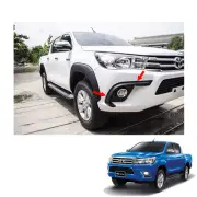 Fog Lamp Light Cover Matte Black For Toyota Hilux Revo SR5 Hi-Lift 2015 - 2017 (for: Toyota)