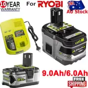 Battery / Charger New For RYOBI P108 18V 9.0Ah Lithium ONE+ PLUS P104 P107