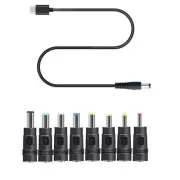 USB C PD Type C to 12V 3.5 4.8 5.5mm Power Cable for Camera Speaker LED Lamp