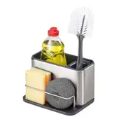 Joseph Joseph Surface Sink Accessories Tidy Caddy/Rack/Holder/Storage S/S Silver