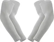 [AXPYPXA] Arm Sleeves Grey Compression Cooling Basketball Sports