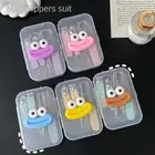 Manicure Tool Mini Nail File Earpick Cartoon Nail Sanding Outdoor