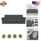 Durable Stretch Sofa Cover Set for 3 Cushion Couch - Waterproof & Stylish