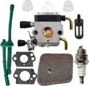 Carburetor Replacement For Stihl Fs38 Fs45 Fs46 Fs55 Km55 Fs85 Trimmer With Air Fuel Filter Gasket