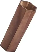 ULTECHNOVO Wooden Umbrella Stand Rack Decorative Long Umbrella Storage Holder for Entryway Sturdy Material for Canes and Walking Sticks Space Saving Design