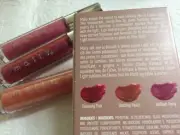 Mally Liquid Light Lustrous Lipgloss set of three BNIB