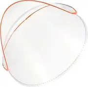 [VALICLUD] Raincoat Protector Brim Rain Poncho Hat Brim Raincoat Supplies for Raincoat
