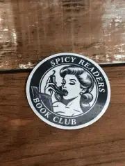 Spicy Reader Book Club Stickers Book Warm Laptop Kindle Water Bottle Notebook