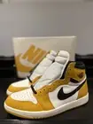(Size 12M) Air Jordan 1 Retro High Og Yellow Ochre Unreleased Jan 27th 2023