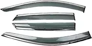 Car Wind Deflectors 4pcs, for Mazda 6 2011-2015 Car Side Window Visor Sun Rain Window Deflector Rain Protector Cover Stick-On Wind Deflectors