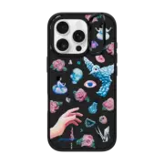 iPhone 16 Pro Impact Ring Stand Case MagSafe Compatible ROSES