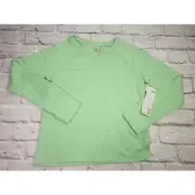 Z By Zella Girls Size XL Green Pull Over Sweatshirt With Thumb Holes