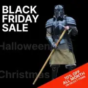 Moria Dwarf Dwarven Steel Knight Armor Suit Full Body Armor With Cuirass,Pauldro