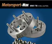 Wheel Adapters 5 Lug 5x120.7 |5x4.75 Jaguar 1/2 Studs 1.25" (for: Jaguar)