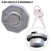 Fuel Cap With Key For ISUZU ELF NPR NQR 4HK1 8-98146010-0 8-98088982-0 Plug-and-play, Direct Fit, Easy Installation