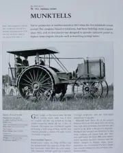 Munktells Tractor Picture Article Sheet Out of Print Farm Wall Art Display Decor